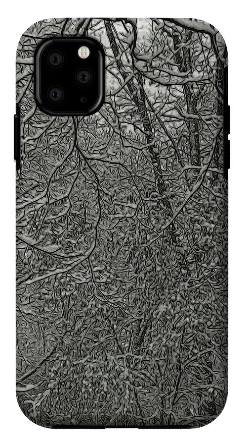 First Winter Snow - Phone Case