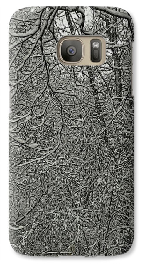 First Winter Snow - Phone Case