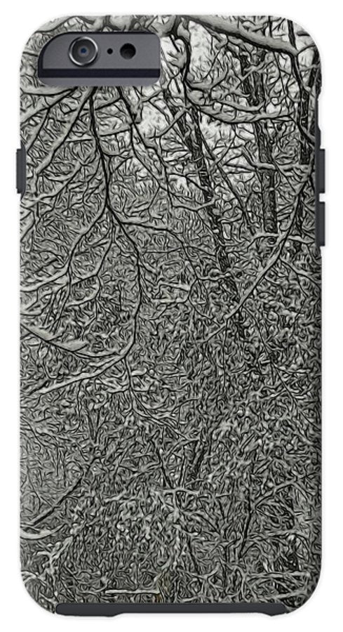 First Winter Snow - Phone Case