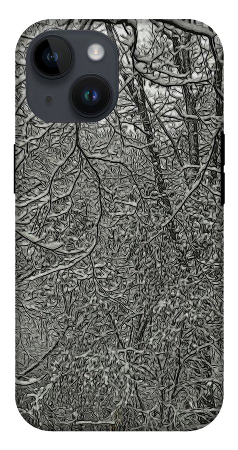 First Winter Snow - Phone Case