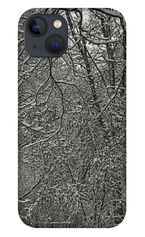 First Winter Snow - Phone Case