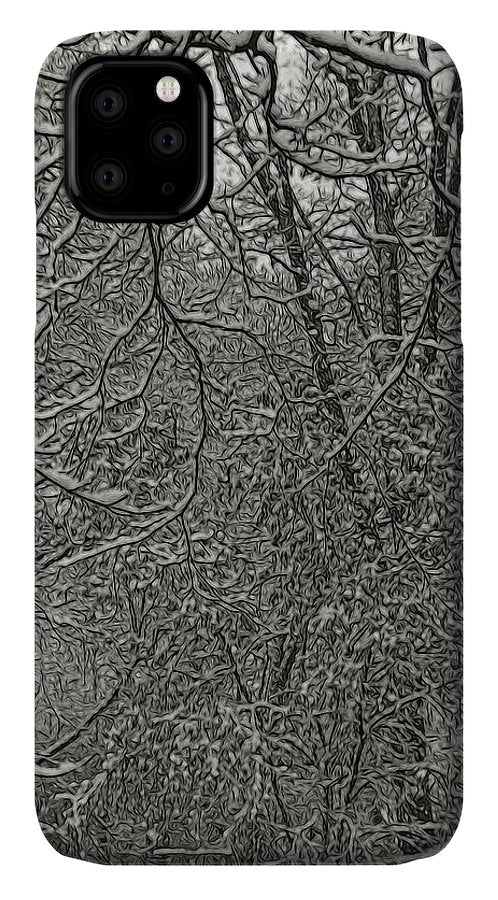 First Winter Snow - Phone Case