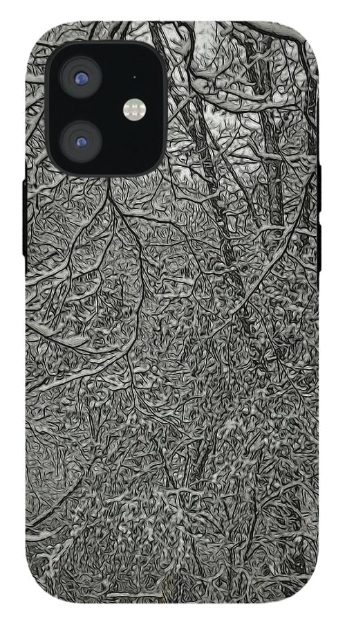 First Winter Snow - Phone Case