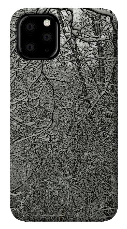 First Winter Snow - Phone Case