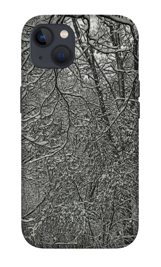 First Winter Snow - Phone Case