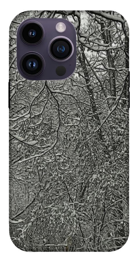 First Winter Snow - Phone Case