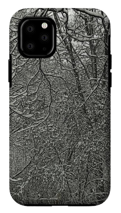 First Winter Snow - Phone Case