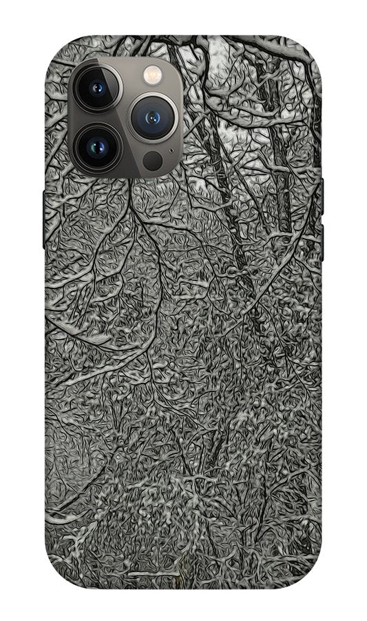 First Winter Snow - Phone Case