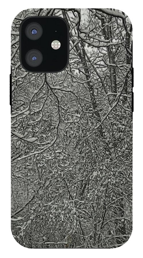 First Winter Snow - Phone Case