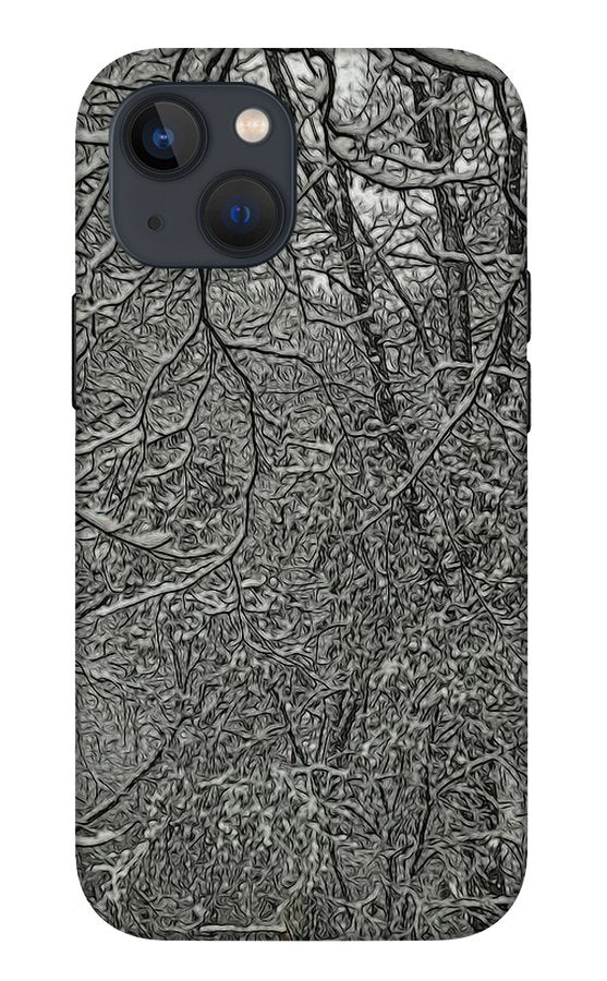 First Winter Snow - Phone Case