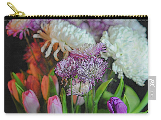 Flowers 202 - Carry-All Pouch