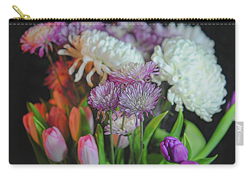 Flowers 202 - Carry-All Pouch