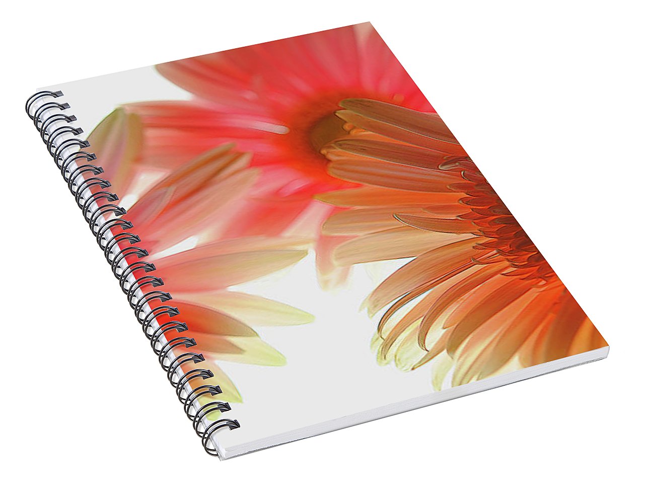 Flowers 2602 - Spiral Notebook
