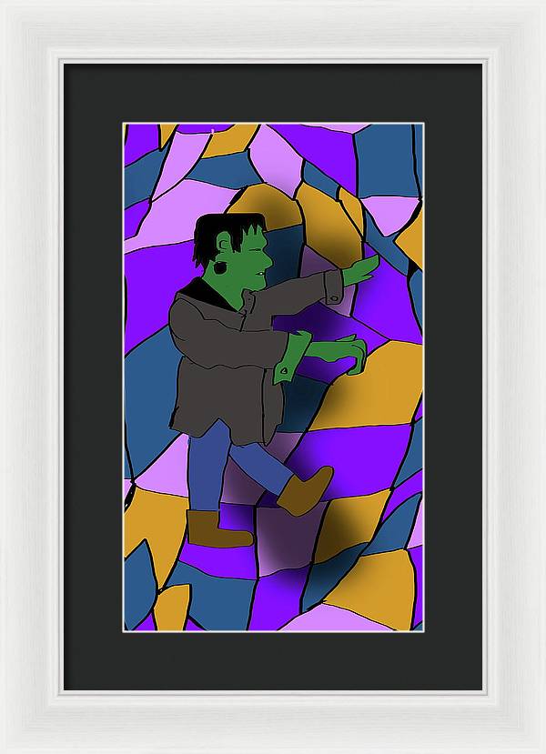 Frankenstein - Framed Print