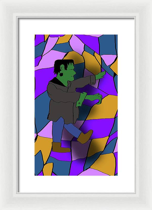 Frankenstein - Framed Print