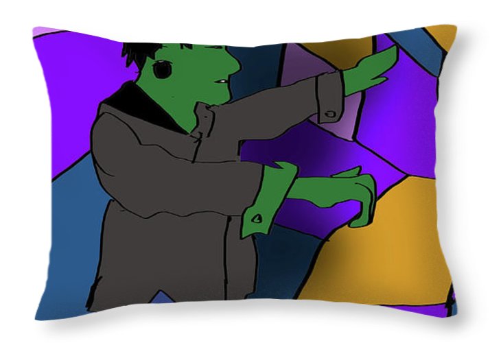 Frankenstein - Throw Pillow