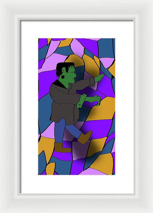 Frankenstein - Framed Print