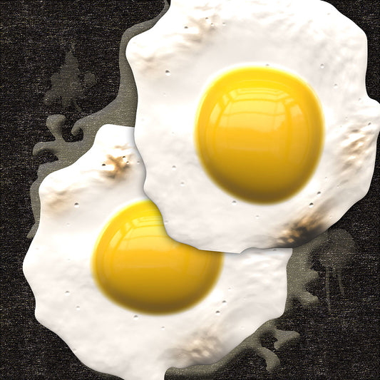 Fried Eggs Digital Image Download