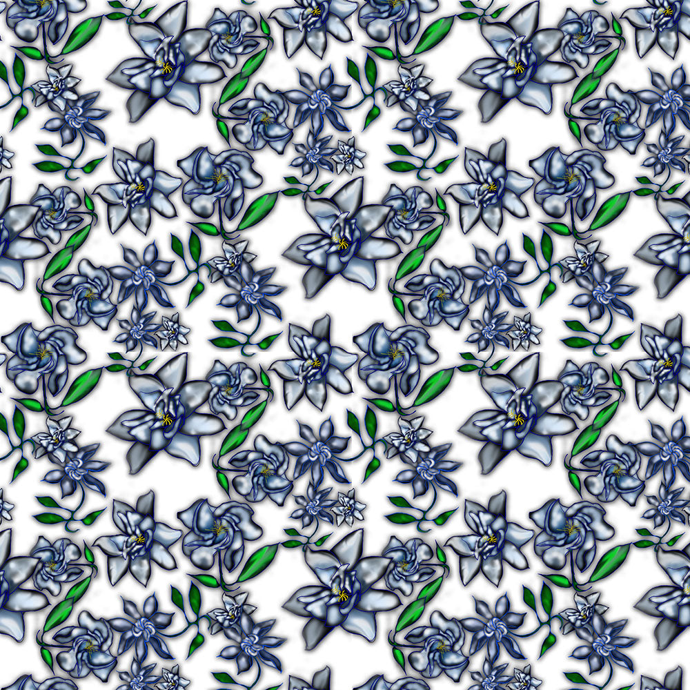 Gardenias On White Digital image Download