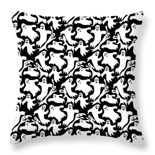 Ghosts - Throw Pillow