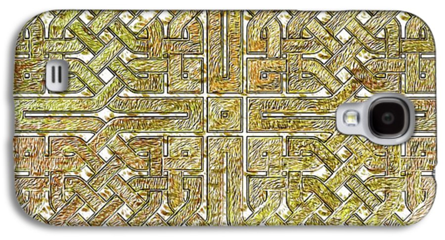 Gold Celtic Knot Square - Phone Case