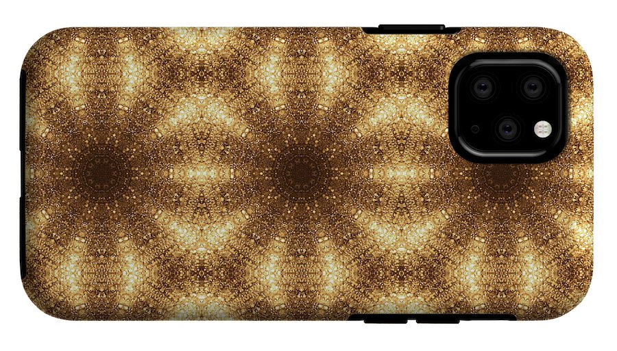 Gold Disco Kaleidoscope - Phone Case