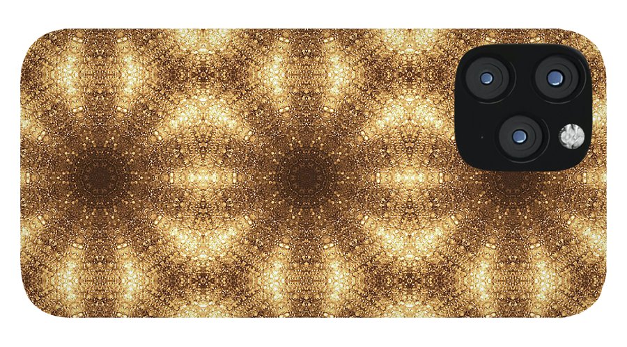 Gold Disco Kaleidoscope - Phone Case