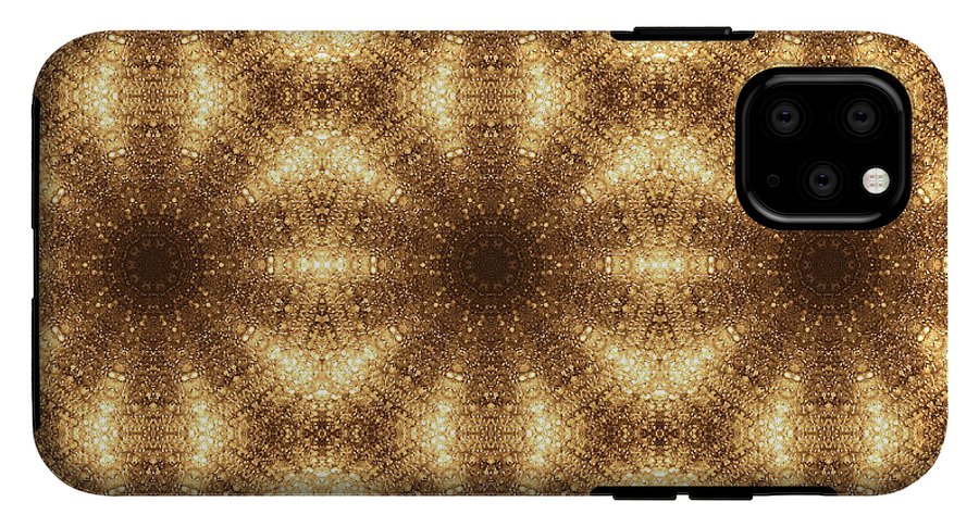 Gold Disco Kaleidoscope - Phone Case