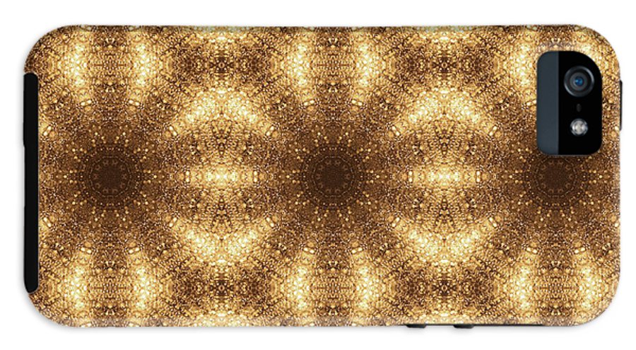 Gold Disco Kaleidoscope - Phone Case