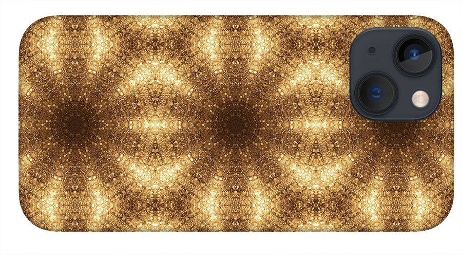 Gold Disco Kaleidoscope - Phone Case