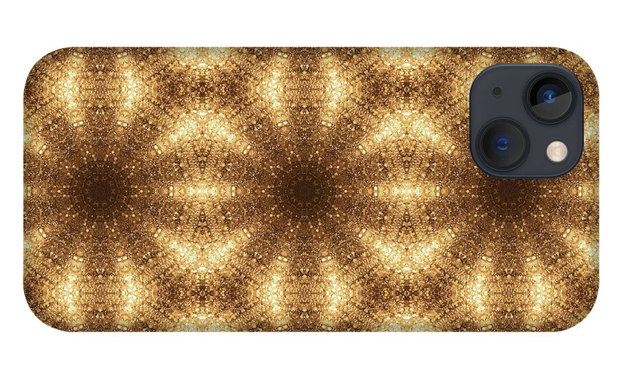 Gold Disco Kaleidoscope - Phone Case