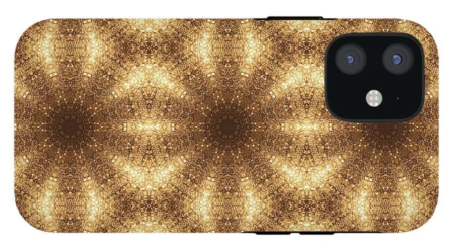 Gold Disco Kaleidoscope - Phone Case