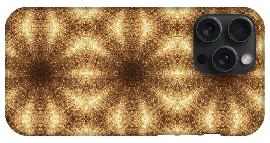 Gold Disco Kaleidoscope - Phone Case