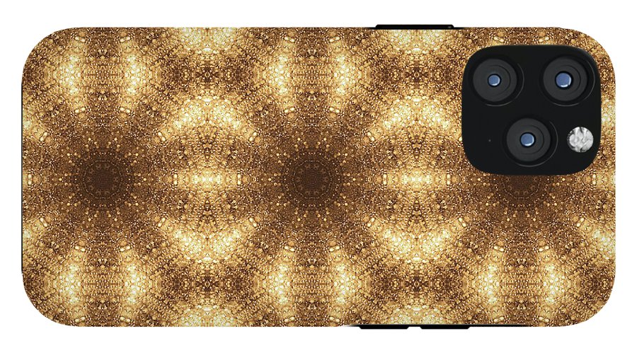 Gold Disco Kaleidoscope - Phone Case