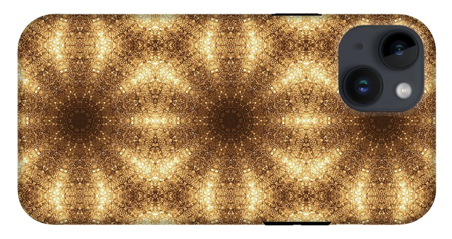 Gold Disco Kaleidoscope - Phone Case