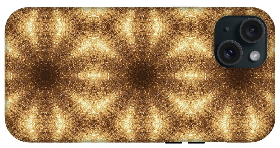 Gold Disco Kaleidoscope - Phone Case