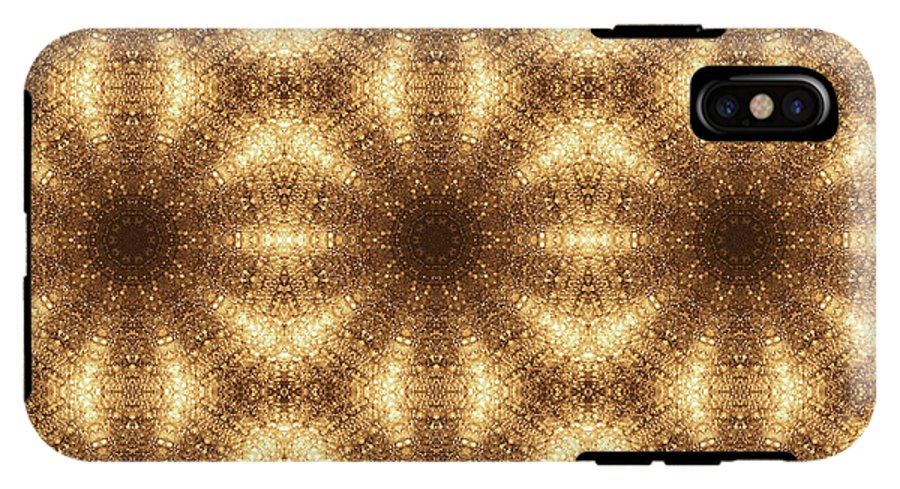 Gold Disco Kaleidoscope - Phone Case