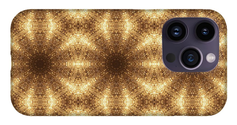 Gold Disco Kaleidoscope - Phone Case