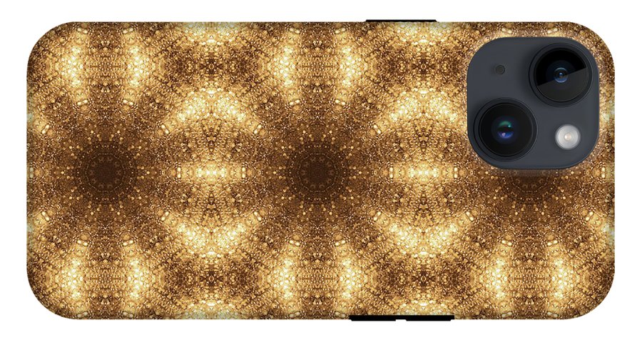 Gold Disco Kaleidoscope - Phone Case