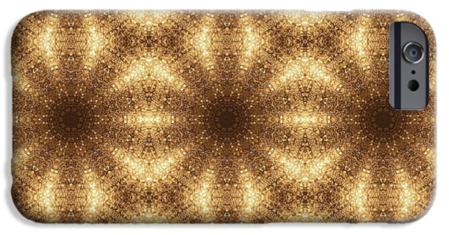 Gold Disco Kaleidoscope - Phone Case