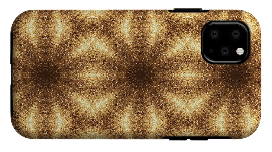 Gold Disco Kaleidoscope - Phone Case