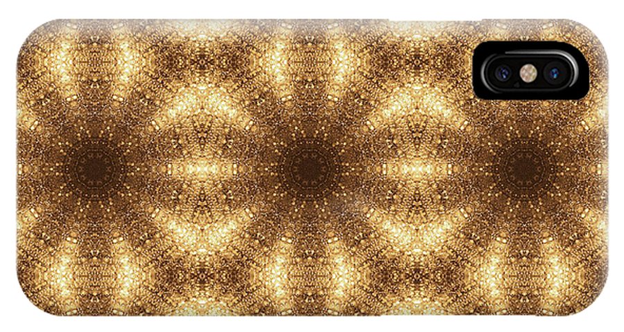 Gold Disco Kaleidoscope - Phone Case