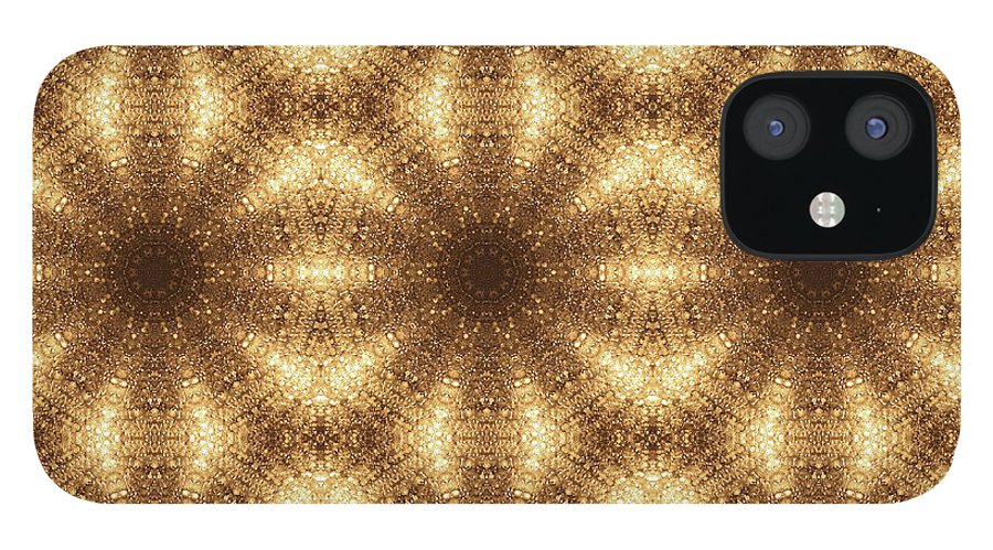 Gold Disco Kaleidoscope - Phone Case