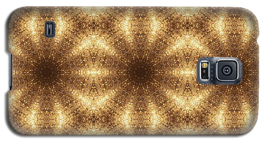 Gold Disco Kaleidoscope - Phone Case