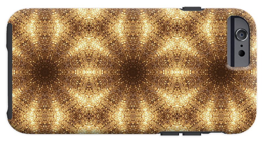 Gold Disco Kaleidoscope - Phone Case