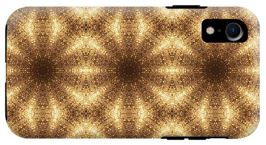 Gold Disco Kaleidoscope - Phone Case