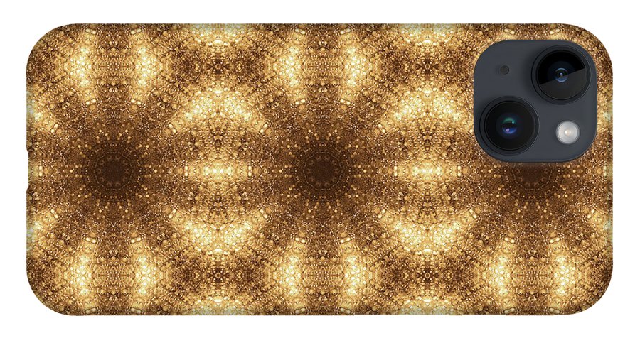 Gold Disco Kaleidoscope - Phone Case