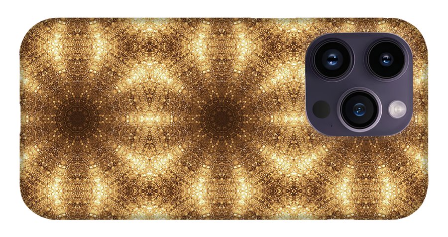 Gold Disco Kaleidoscope - Phone Case