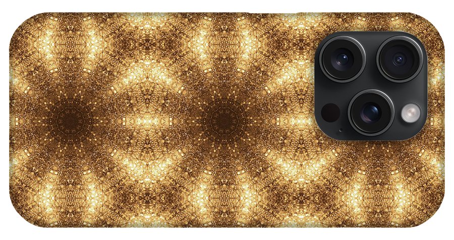 Gold Disco Kaleidoscope - Phone Case