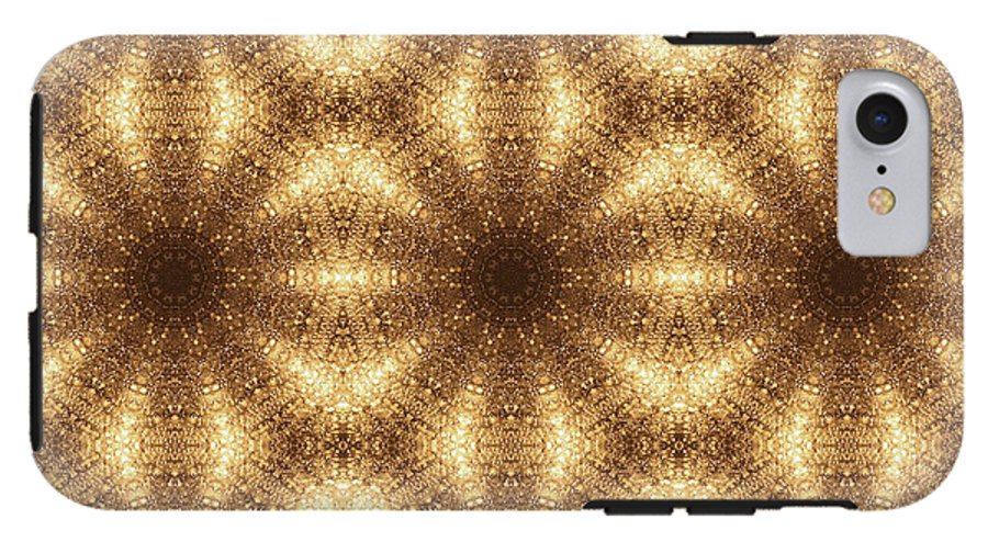 Gold Disco Kaleidoscope - Phone Case